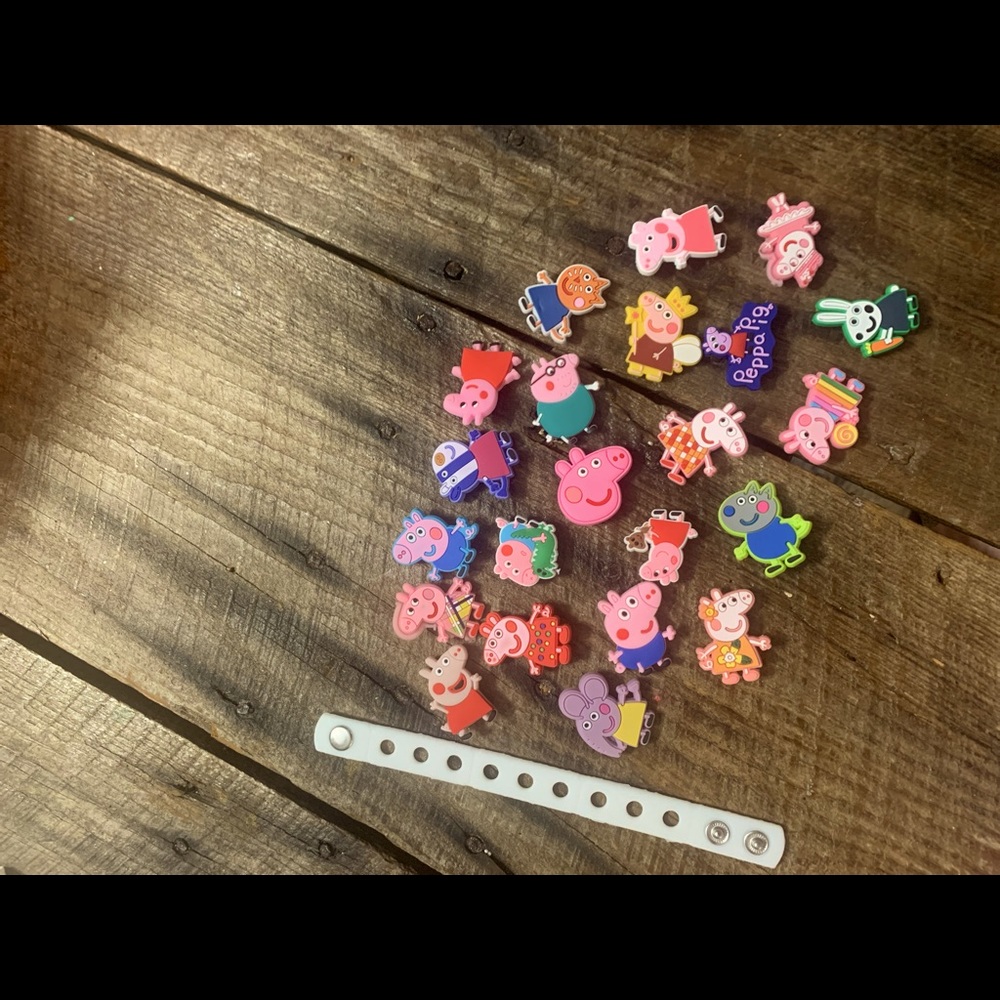 Croc Charms Peppa Pig - 22pc